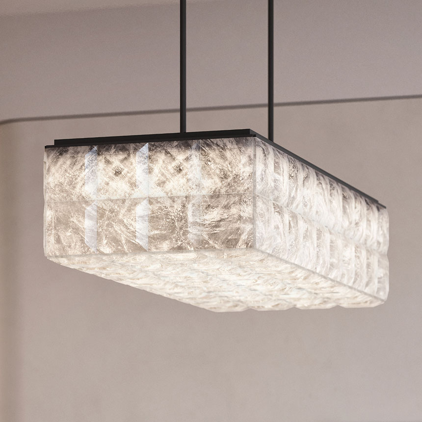 アート・デザイン・音楽 VERSAILLES A L'OMBRE DU SOLEIL Rock Crystal chandeliers and pendants lights - Alain Ellouz