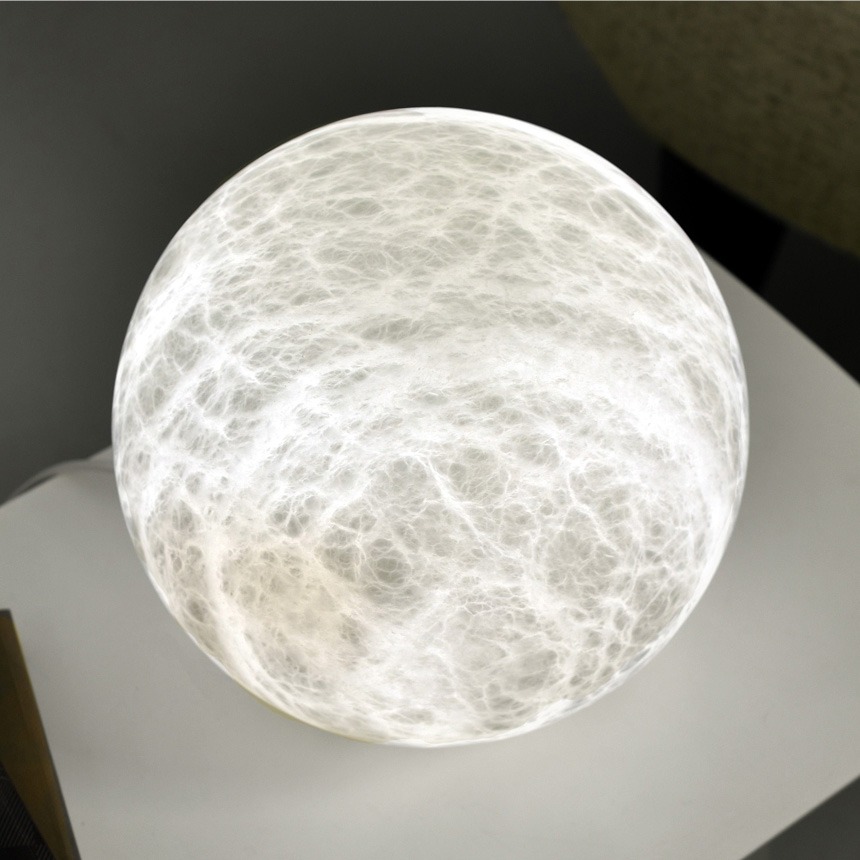 Alabaster Table Lamps - Atelier Alain Ellouz