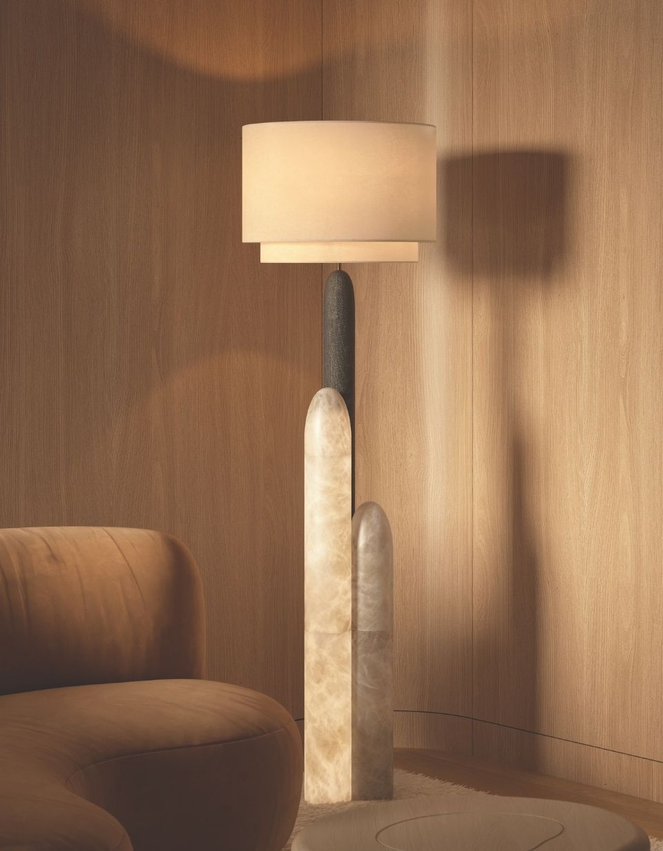 Floor lamp HI NO NE. ヒ ノ ネ \ Collection .UMAMI