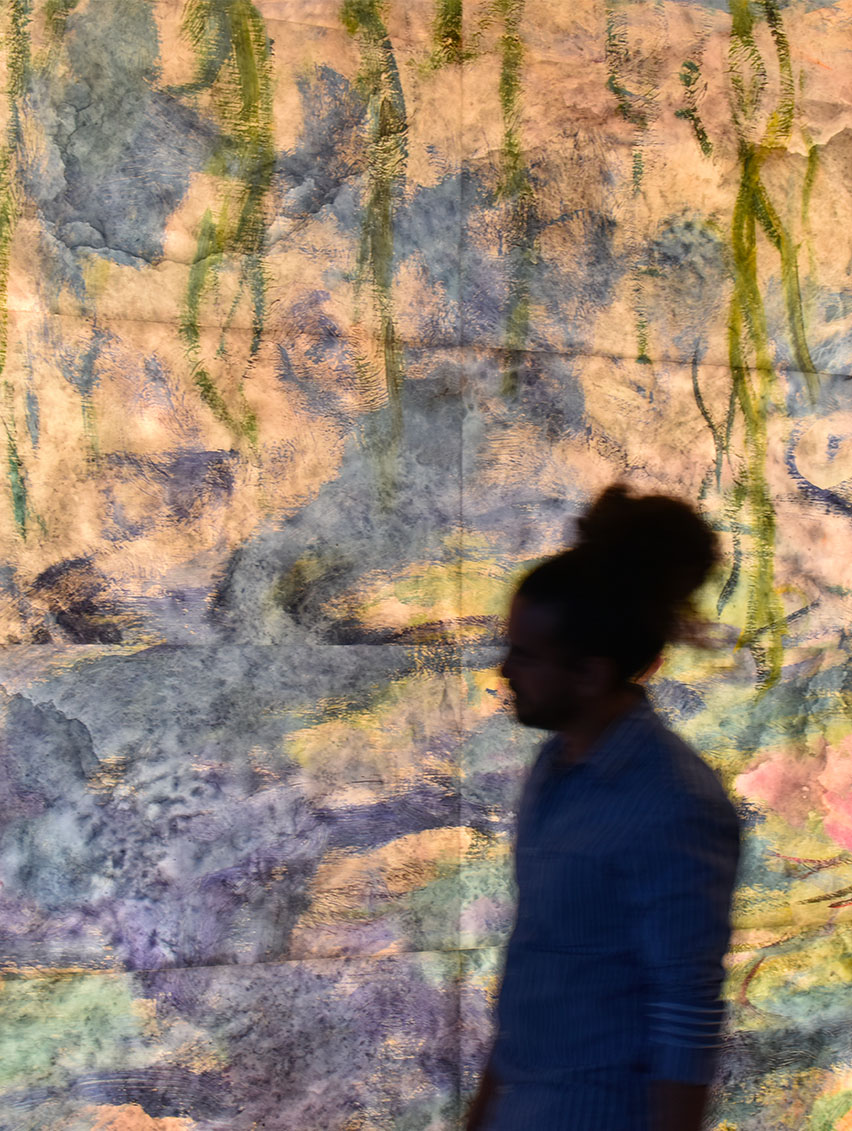 Model - Monet, Nymphéas VIII, 400 x 160 cm